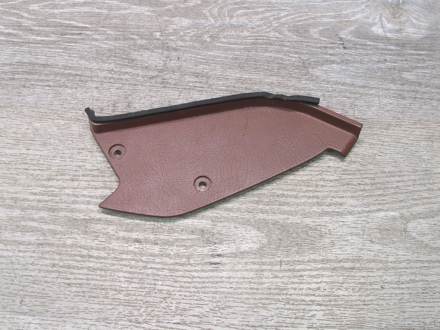 84-85 Mazda RX7 FB Front Right Dash Side Trim Panel END Cap Cover RED OEM