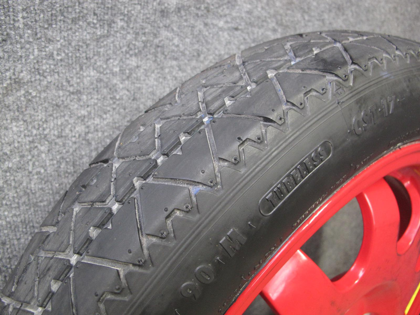 97-04 Porsche Boxster 986 Emergency Spare Tire Wheel 17x3.5 ET19 Conti 105/95