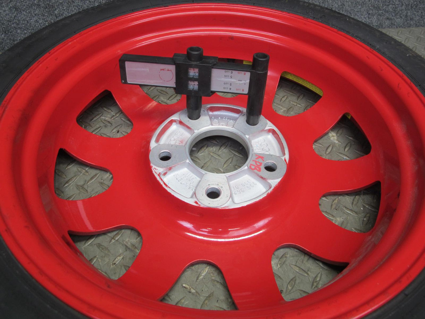 97-04 Porsche Boxster 986 Emergency Spare Tire Wheel 17x3.5 ET19 Conti 105/95