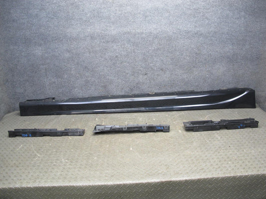 12-18 BMW F30 F31 M-sport Right Side Skirt Rocker Panel Support Bracket Set OEM