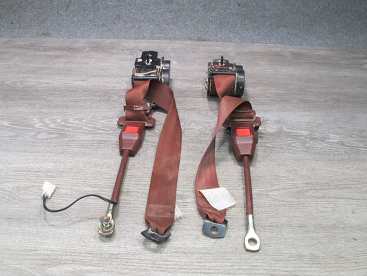 84-85 MAZDA RX7 FRONT RIGHT & LEFT SIDE SEATBELT RETRACTOR SET OEM