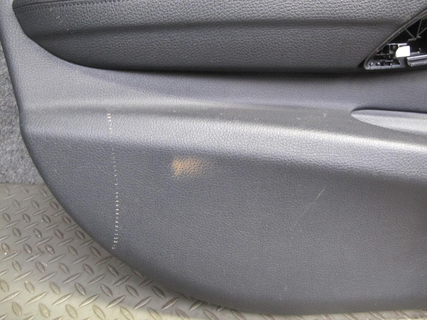 12-18 BMW F30 F31 3-SERIES Front Door Interior Trim Cover Panel Set Black OEM