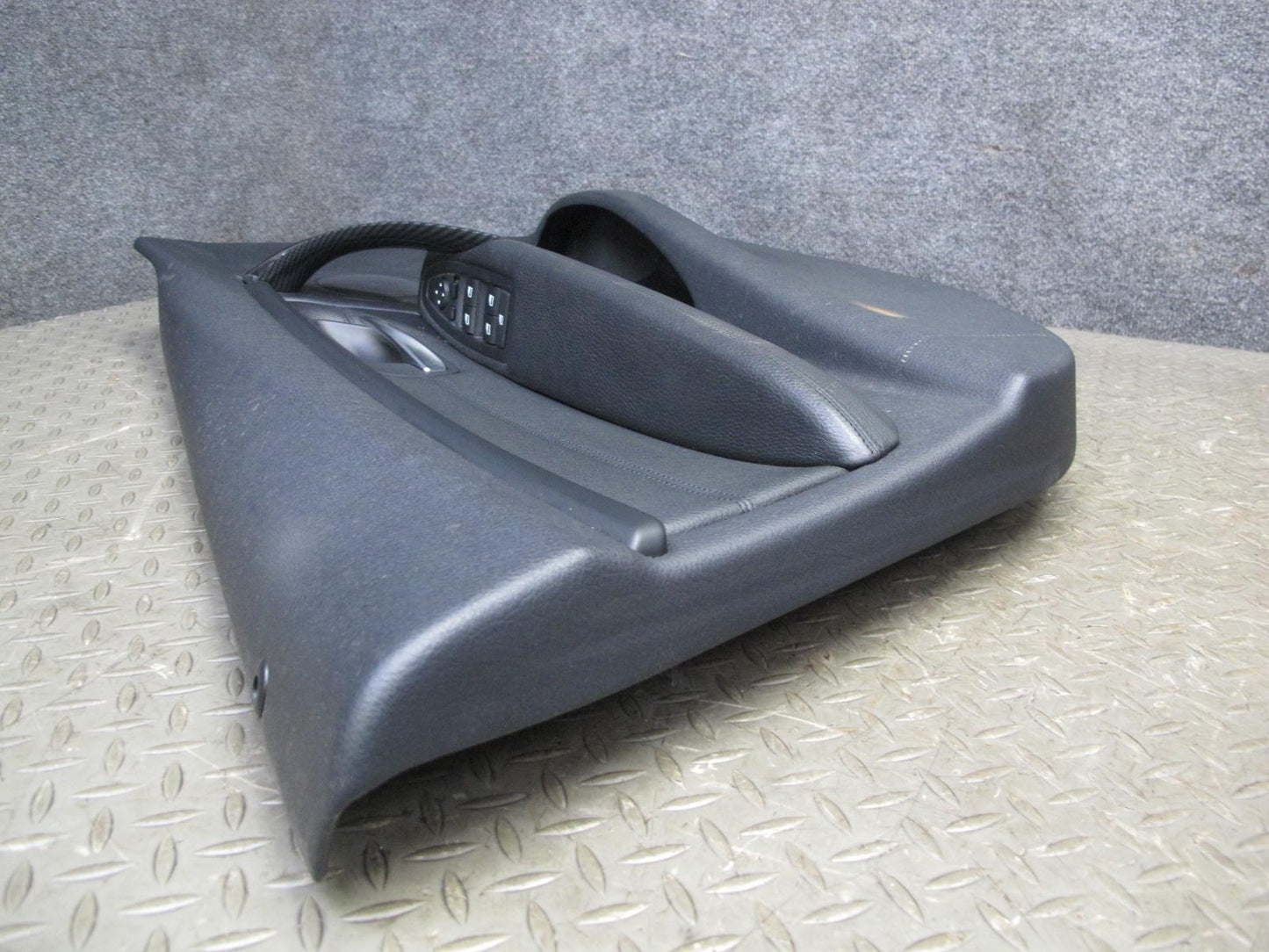 12-18 BMW F30 F31 3-SERIES Front Door Interior Trim Cover Panel Set Black OEM