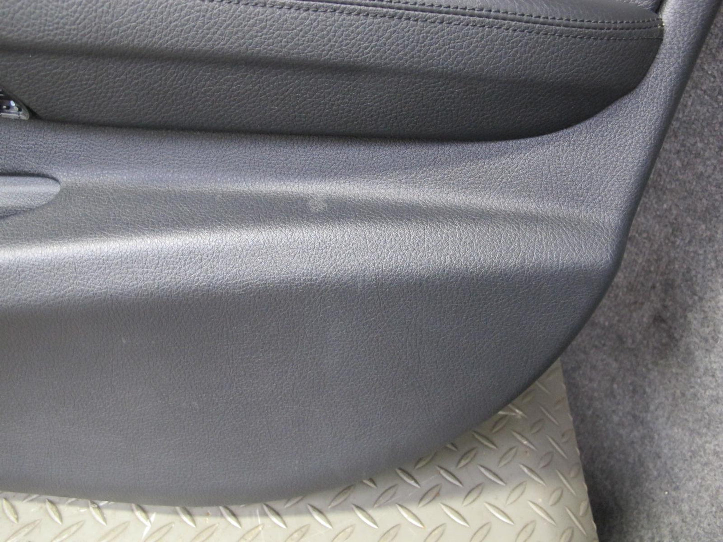 12-18 BMW F30 F31 3-SERIES Front Door Interior Trim Cover Panel Set Black OEM