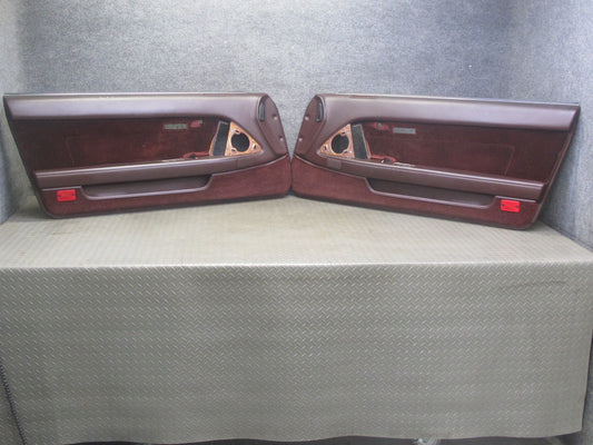 86-90 Toyota Supra MK3 Set of 2 Left & Right Door Interior Trim Cover Panel OEM