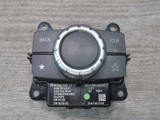 12-15 Mercedes W166 X166 GL ML Multimedia Navigation Control Knob Switch OEM