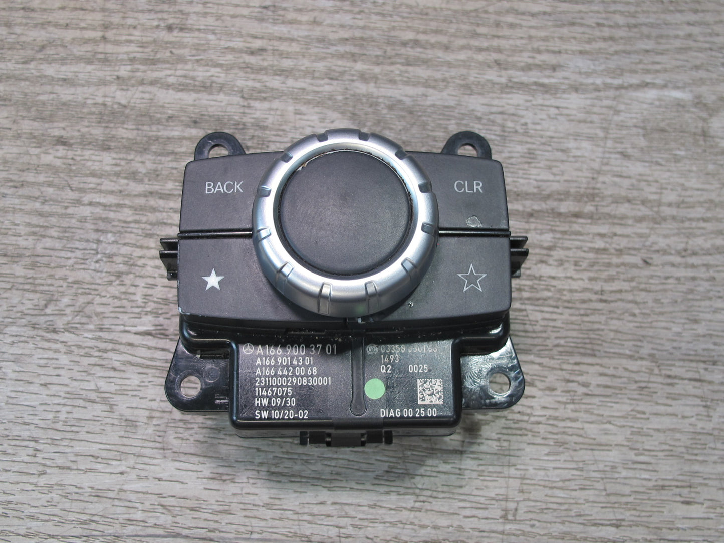 12-15 Mercedes W166 X166 GL ML Multimedia Navigation Control Knob Switch OEM