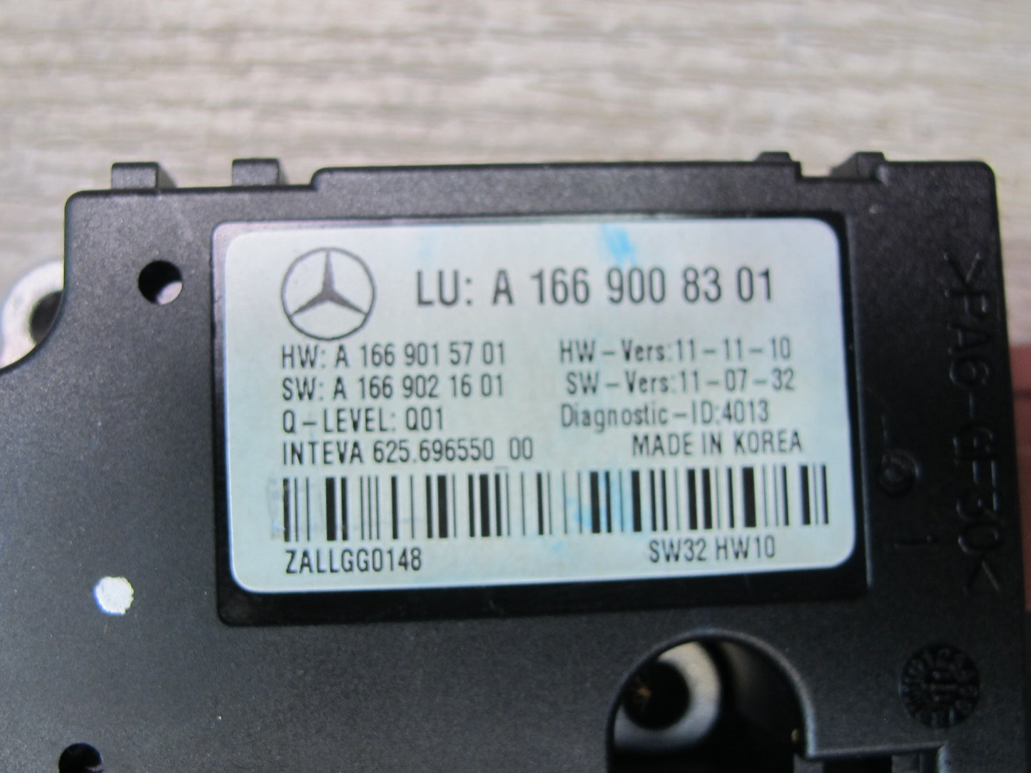 12-15 Mercedes X166 W166 GL Ml-class Sunroof Moonroof Glass Motor 1669008301 OEM