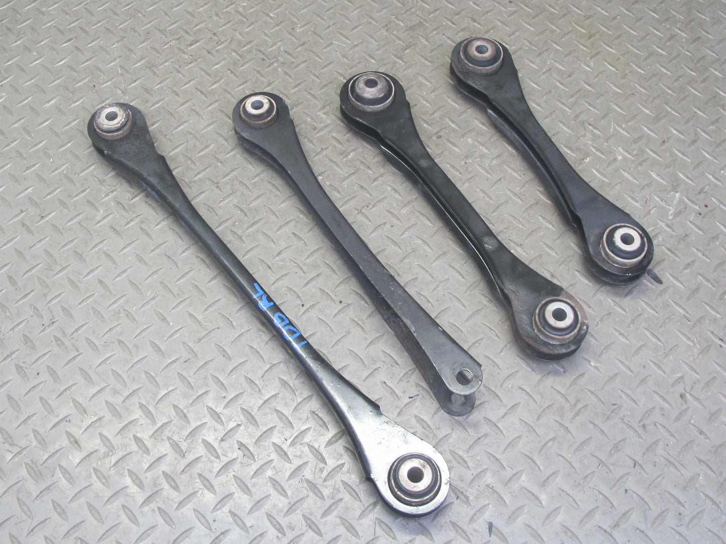12-18 BMW F30 3-SERIES AWD Set of 5 Rear Left Upper & Lower Control Arm OEM