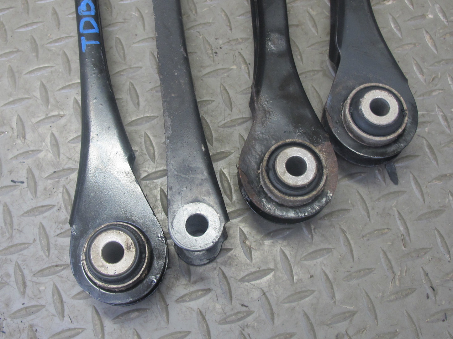 12-18 BMW F30 3-SERIES AWD Set of 5 Rear Left Upper & Lower Control Arm OEM