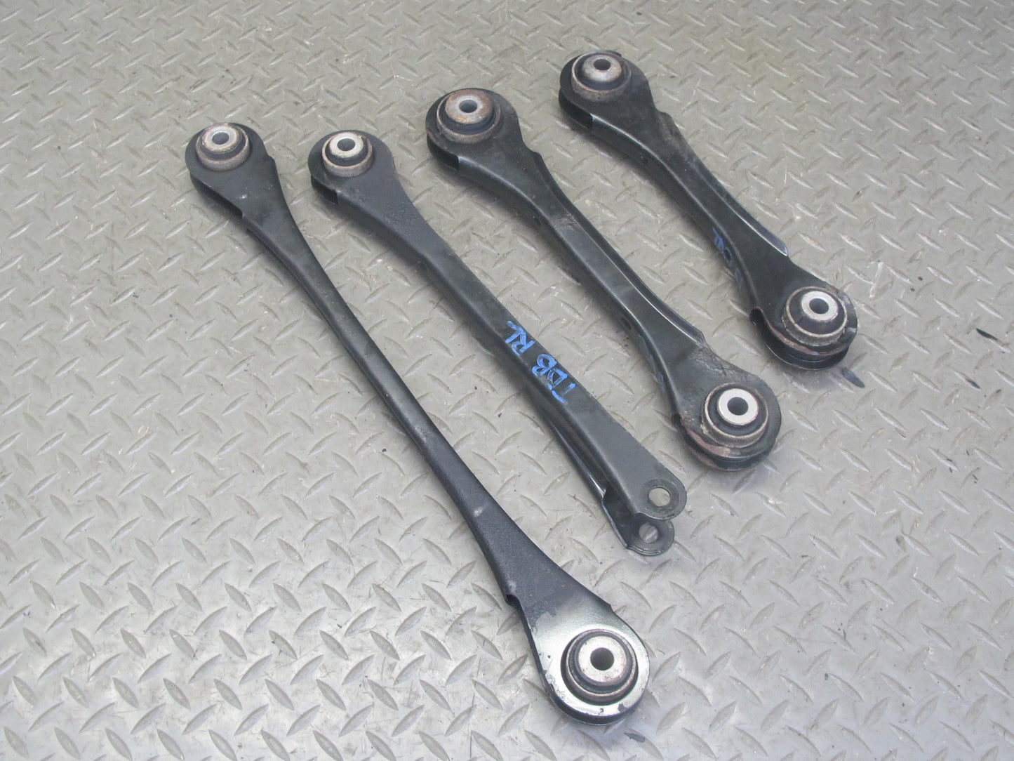 12-18 BMW F30 3-SERIES AWD Set of 5 Rear Left Upper & Lower Control Arm OEM