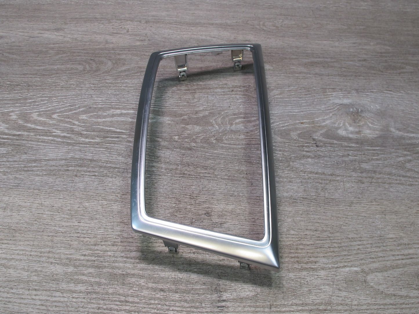 12-15 Mercedes W166 Ml-class Dash Front Center Radio Chrome Trim Bezel Panel OEM