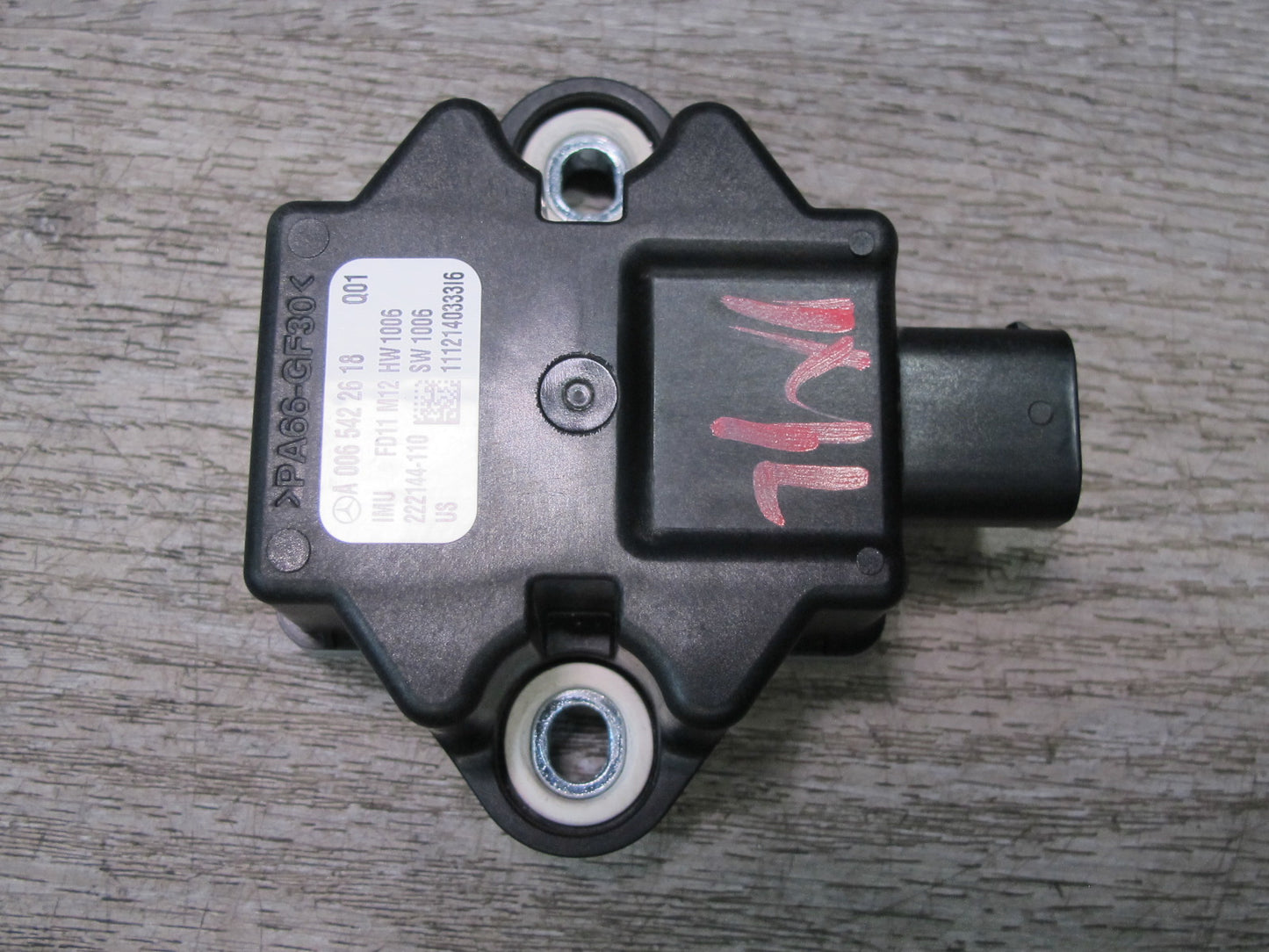 12-15 Mercedes X166 W166 GL Ml-class YAW Rate Speed Sensor Module 0065422618 OEM