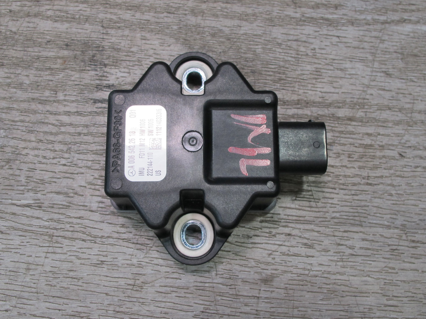12-15 Mercedes X166 W166 GL Ml-class YAW Rate Speed Sensor Module 0065422618 OEM