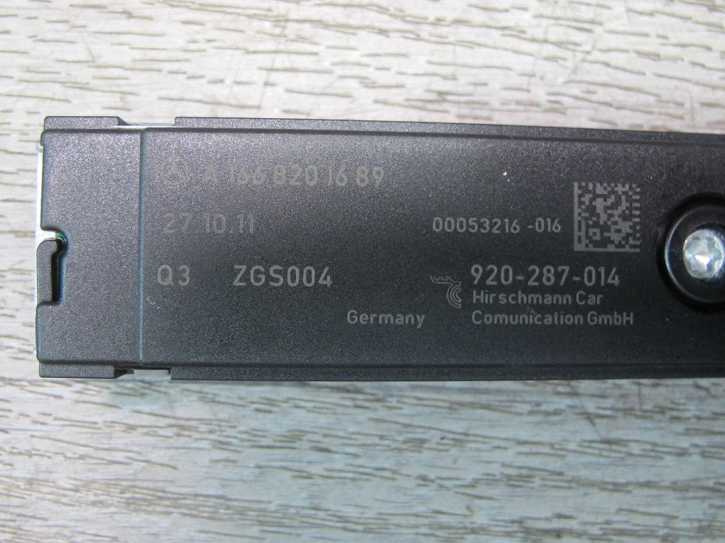 12-15 Mercedes X166 W166 GL ML Set of 2 Antenna Booster Amplifier Module OEM