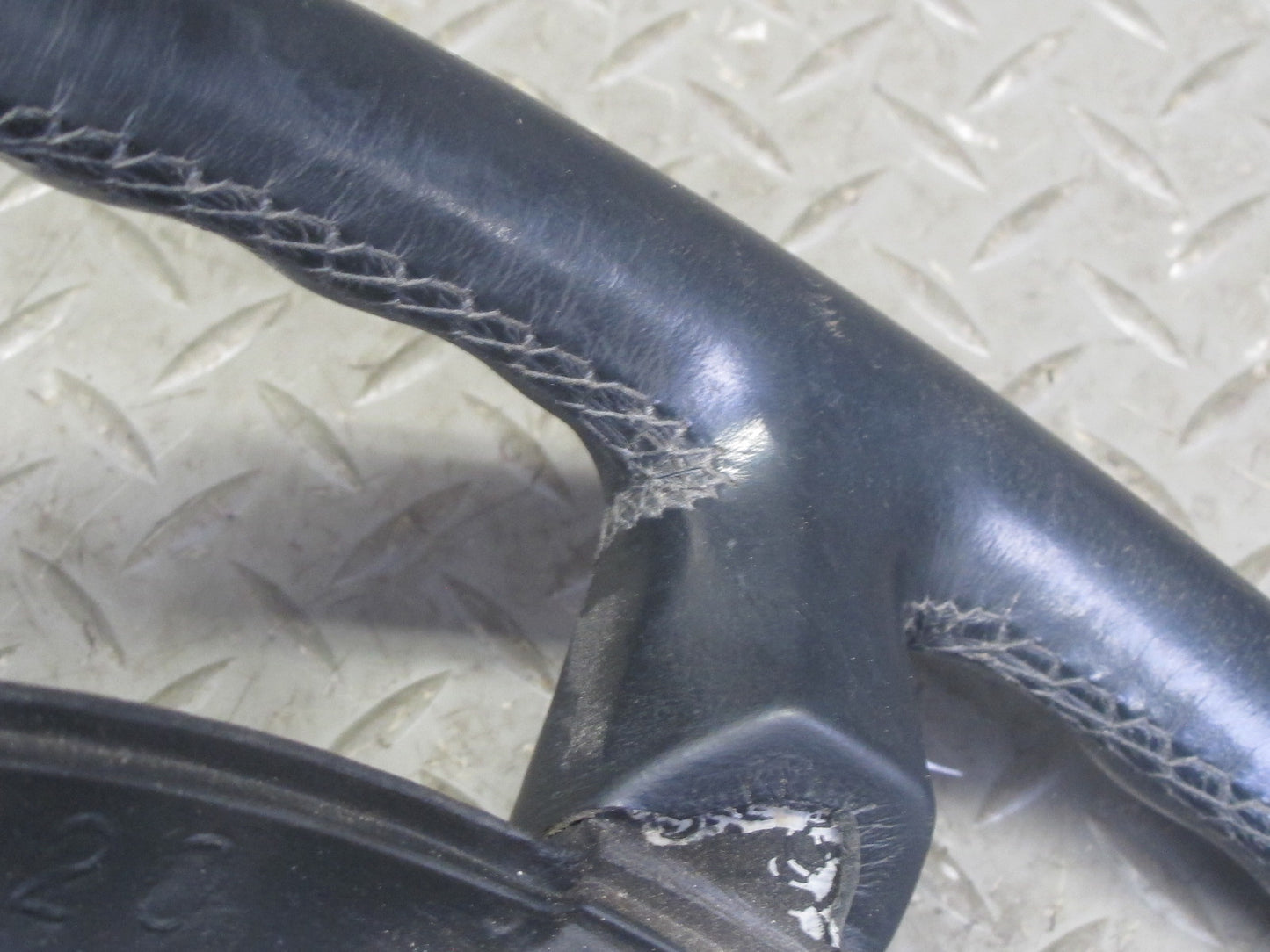 86-89 Mercedes R107 560SL Leather Steering Black OEM