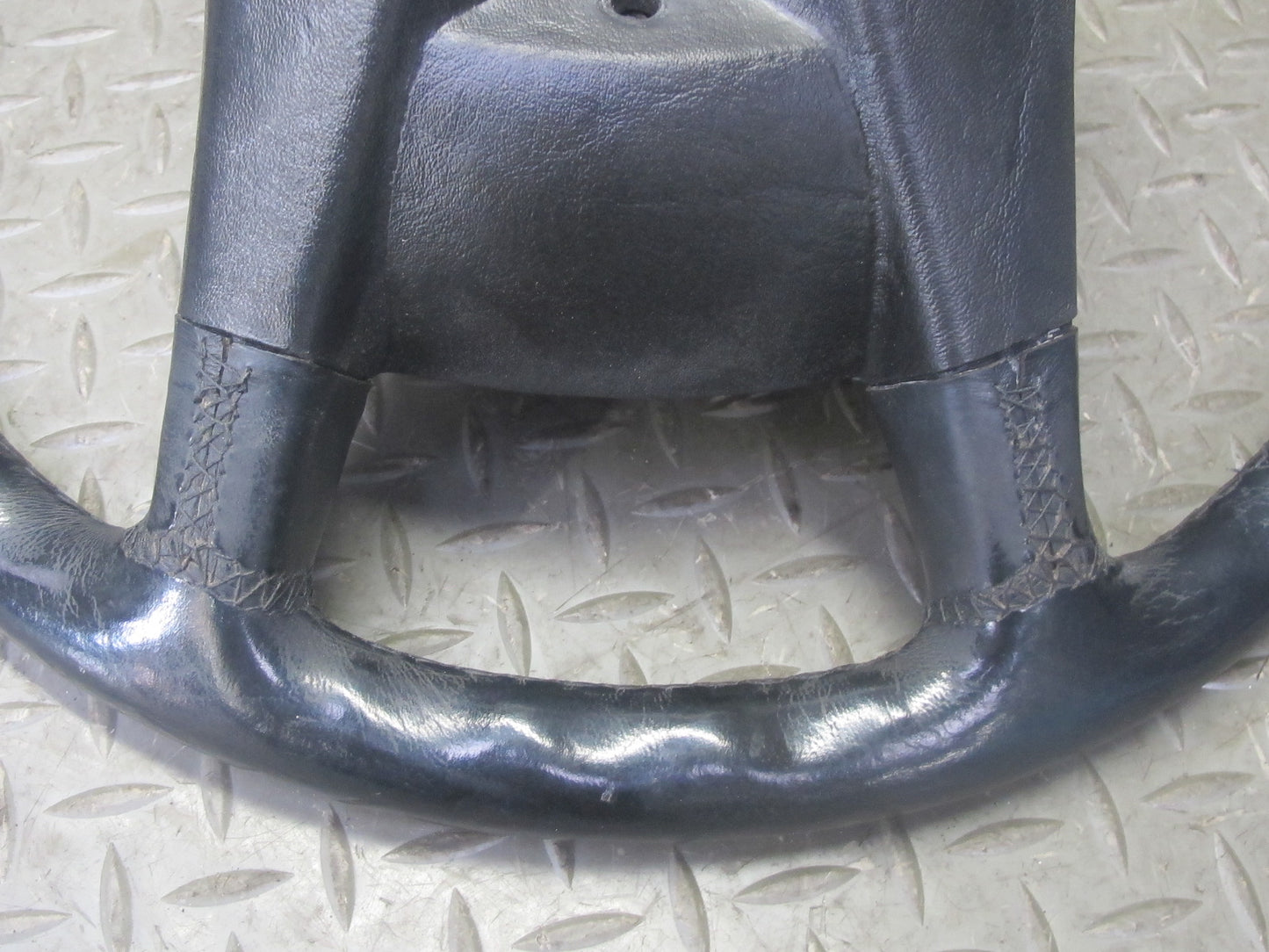 86-89 Mercedes R107 560SL Leather Steering Black OEM