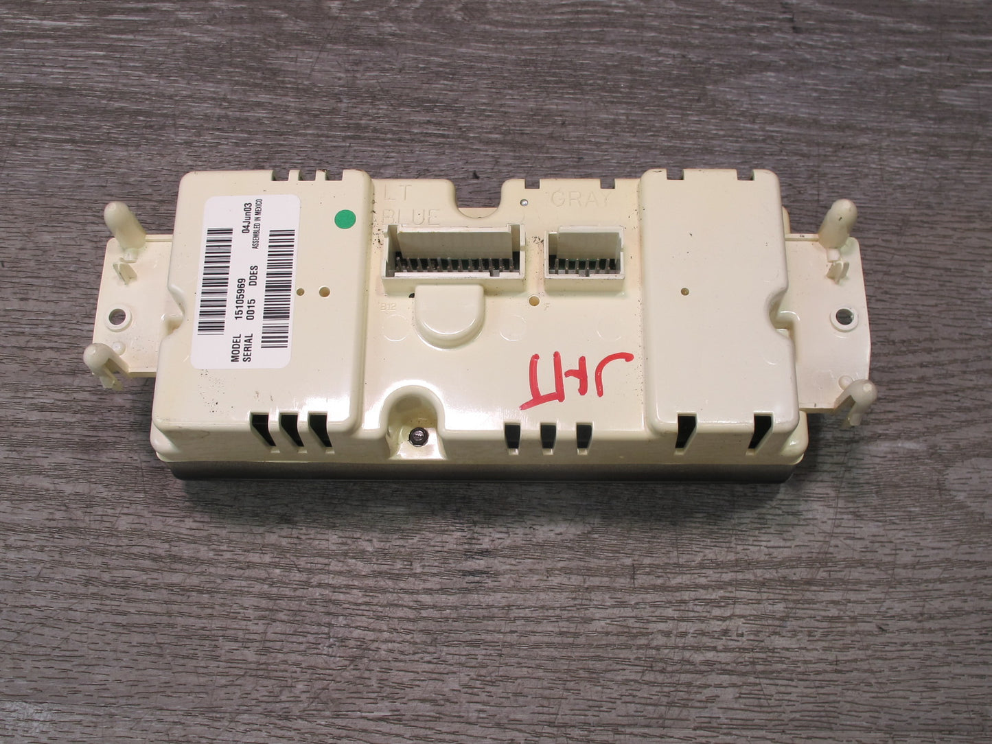 2003-2007 Hummer H2 A/C Heater Climate Control Switch Panel 15105969