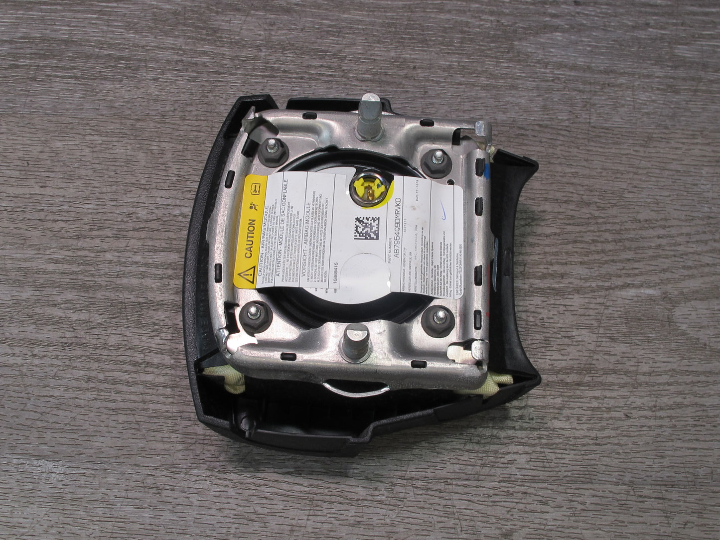 03-07 HUMMER H2 FRONT LEFT DRIVER SIDE STEERING WHEEL SRS AIRBAG OEM