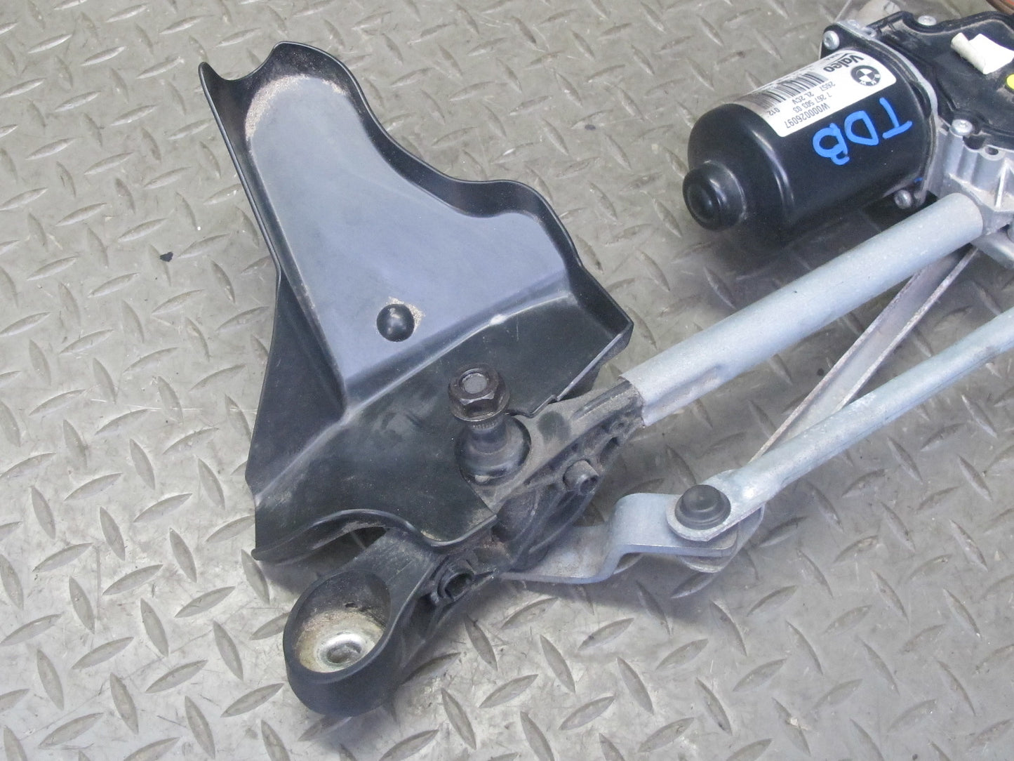 14-16 BMW F30 F31 F32 F33 F34 Windshield Wiper Transmission Linkage w Motor OEM
