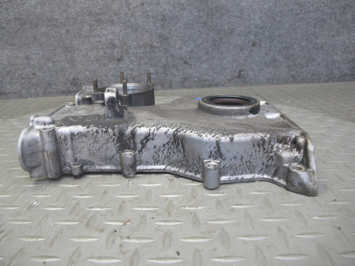 96-99 BMW E36 E39 Z3 M52 Engine Timing Chain Case Cover 135K Miles OEM