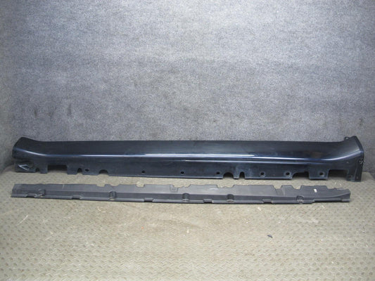 2010-2013 BMW E70 X5M Left Side Skirt Rocker Panel Molding Support Set