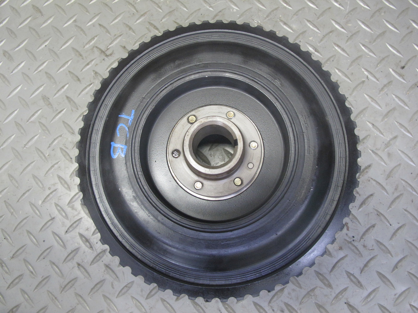 96-99 BMW E36 M52 Engine Crankshaft Pulley Harmonic Balancer Damper OEM