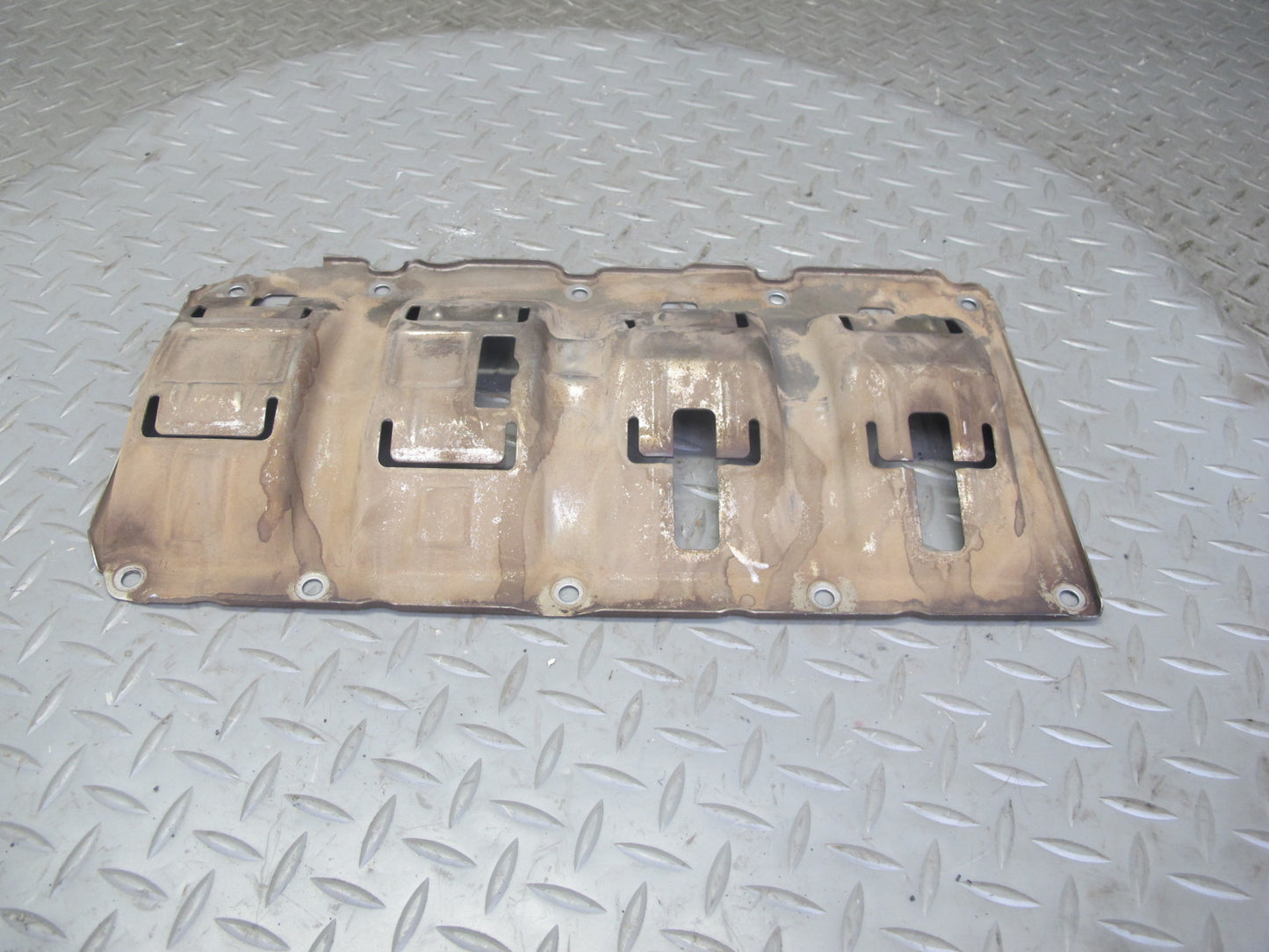 96-99 BMW E36 E39 M52 M50 Engine Oil Baffle Deflector Plate OEM