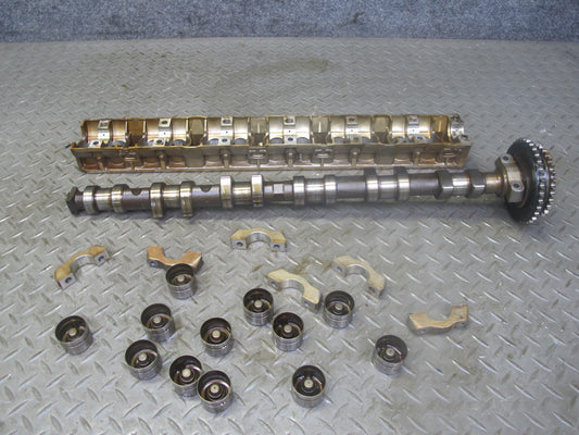 96-99 BMW E36 E39 Z3 M52 Engine Exhaust Camshaft Bearing Ledge Tray Set OEM