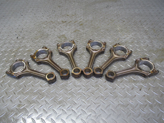 98-06 BMW E36 E46 E39 E60 Z3 M52 M54 Set of 6 Engine Connecting Rod 135k OEM