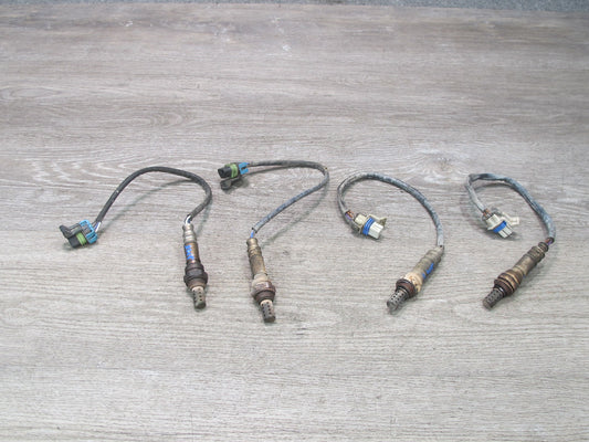 2003-2006 Hummer H2 6.0L V8 Exhaust Oxygen Lambda Probe O2 Sensor Delphi Set