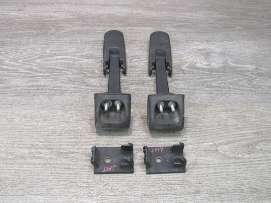 2003-2009 Hummer H2 Front Left & Right Hood Bonnet Latch Lock Strap Support Set