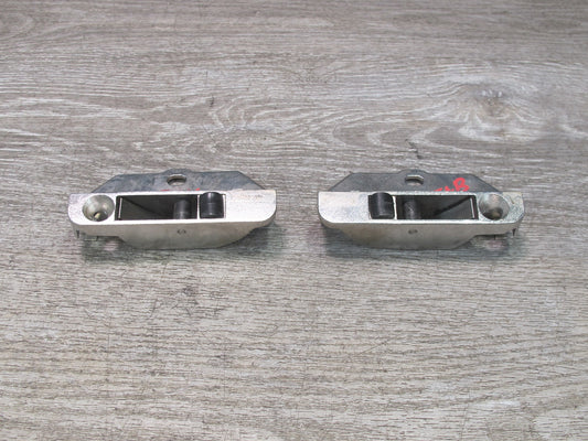 01-06 BMW E46 Convertible Set of 2 TOP Roof Lock Latch Striker Plate OEM