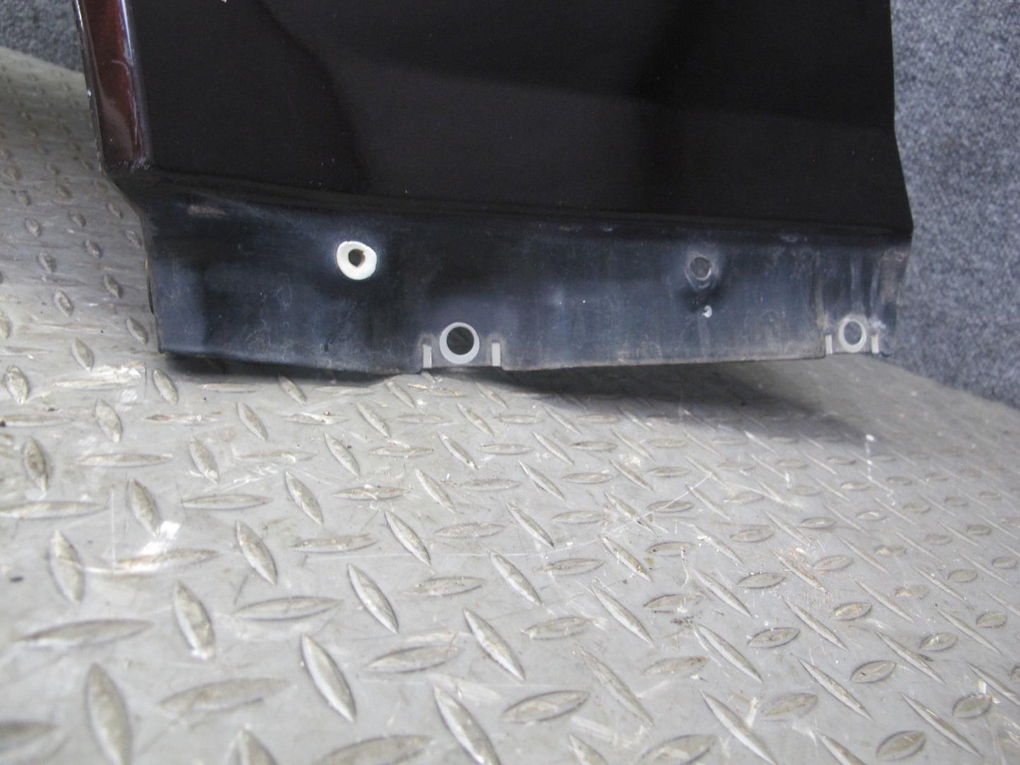 86-92 Toyota Supra MK3 Front Left Fender Shell Panel Cover Black Ruby Pearl OEM