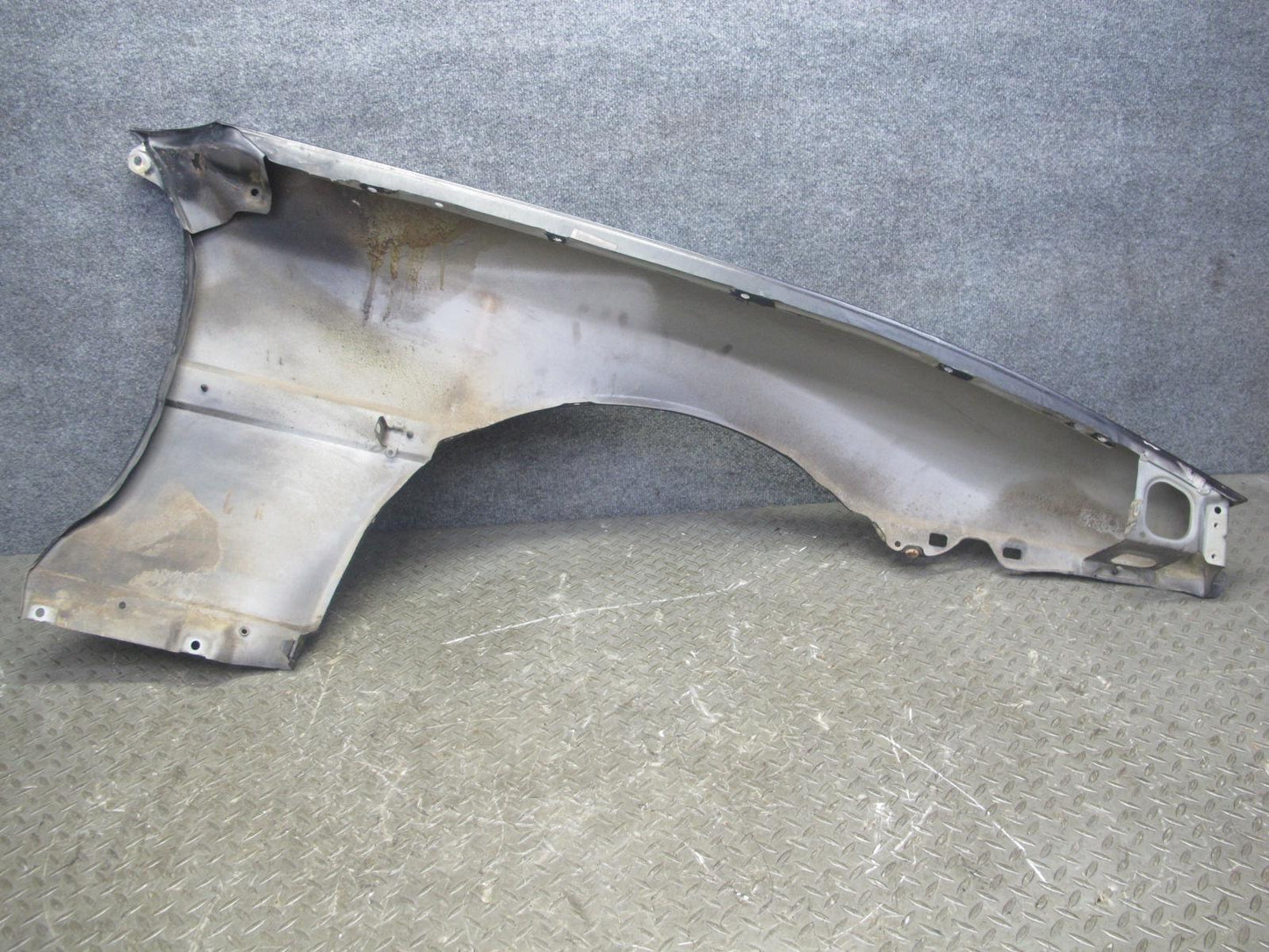 86-92 Toyota Supra MK3 Front Left Fender Shell Panel Cover Black Ruby Pearl OEM