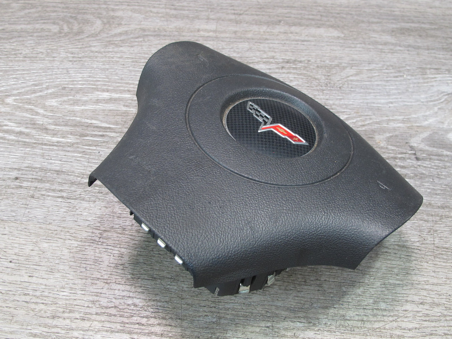 06-09 CHEVROLET CORVETTE C6 FRONT LEFT DRIVER SIDE STEERING WHEEL SRS AIRBAG OEM