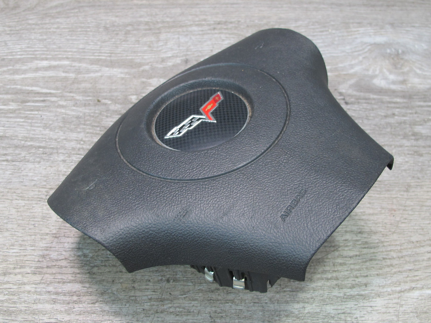 06-09 CHEVROLET CORVETTE C6 FRONT LEFT DRIVER SIDE STEERING WHEEL SRS AIRBAG OEM