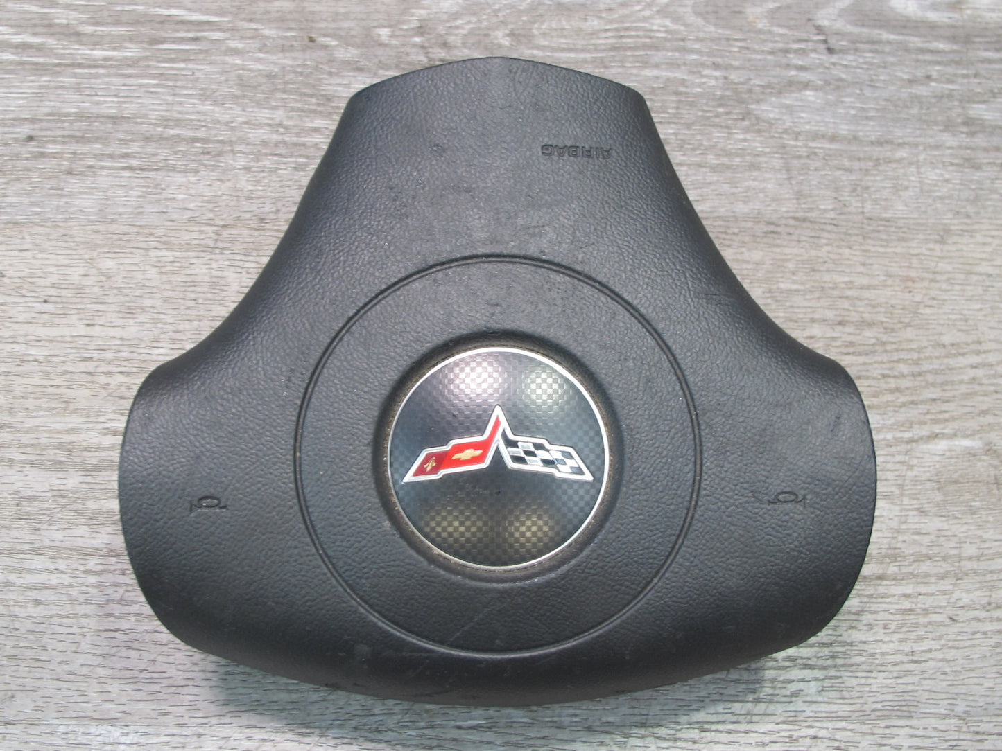 06-09 CHEVROLET CORVETTE C6 FRONT LEFT DRIVER SIDE STEERING WHEEL SRS AIRBAG OEM