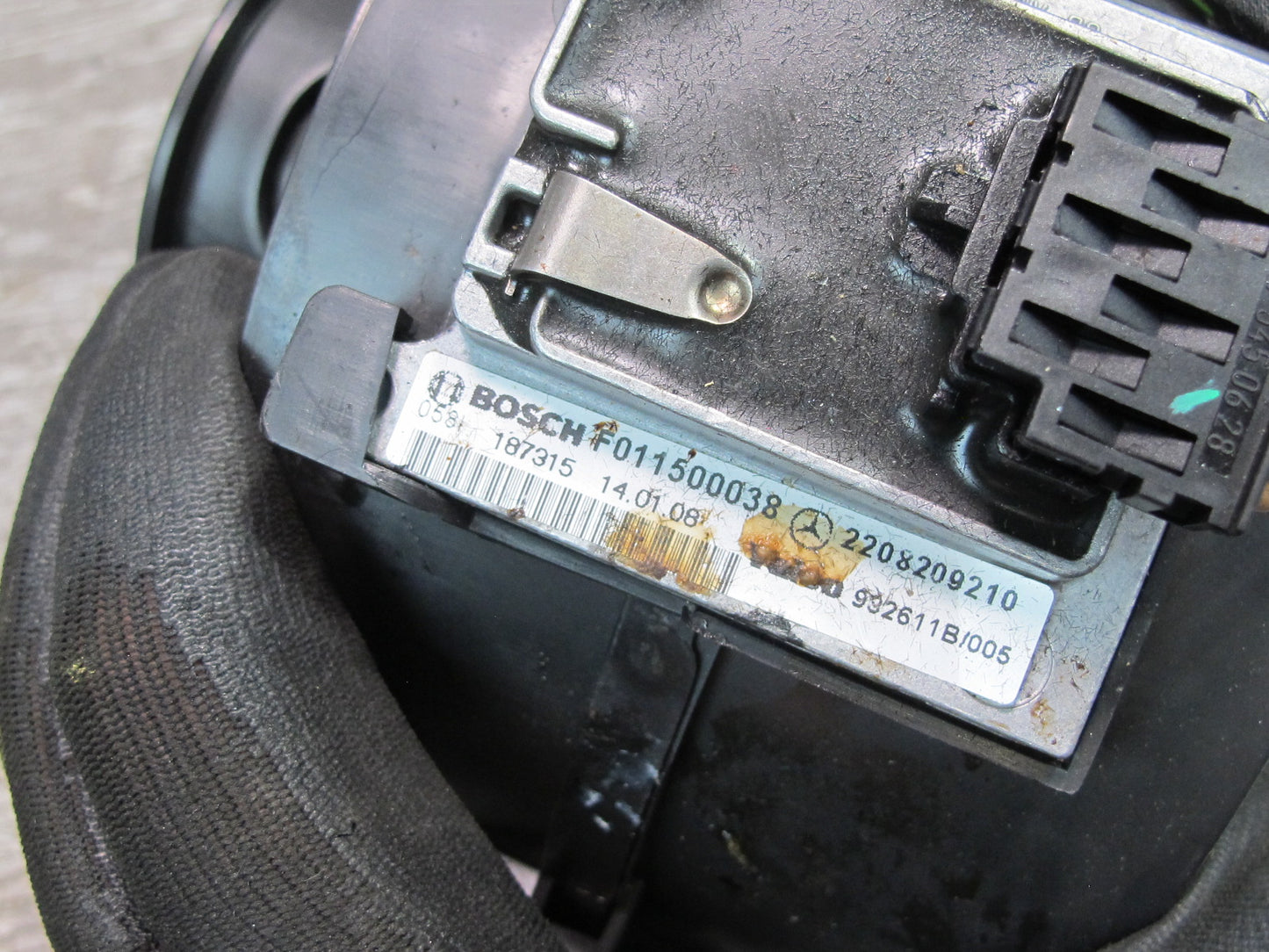 06-11 Mercedes X164 W164 GL ML Rear AC Heater Blower Motor Housing w Module OEM