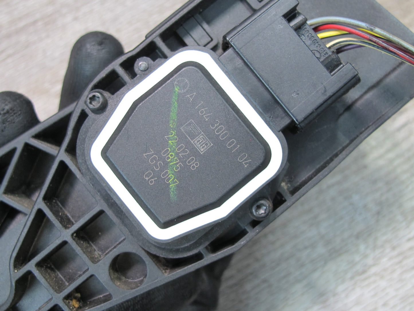06-11 Mercedes W164 Ml-class Accelerator Throttle Gas Pedal 1643000104 OEM