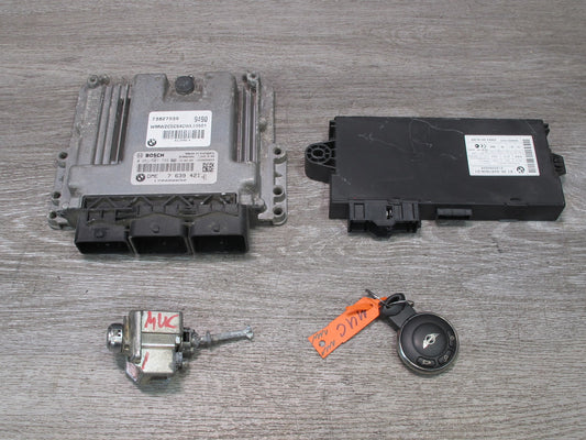 12-13 Mini S R55 R56 R57 R58 R59 R60 N18 Engine ECU DME CAS3 Lock KEY Set OEM