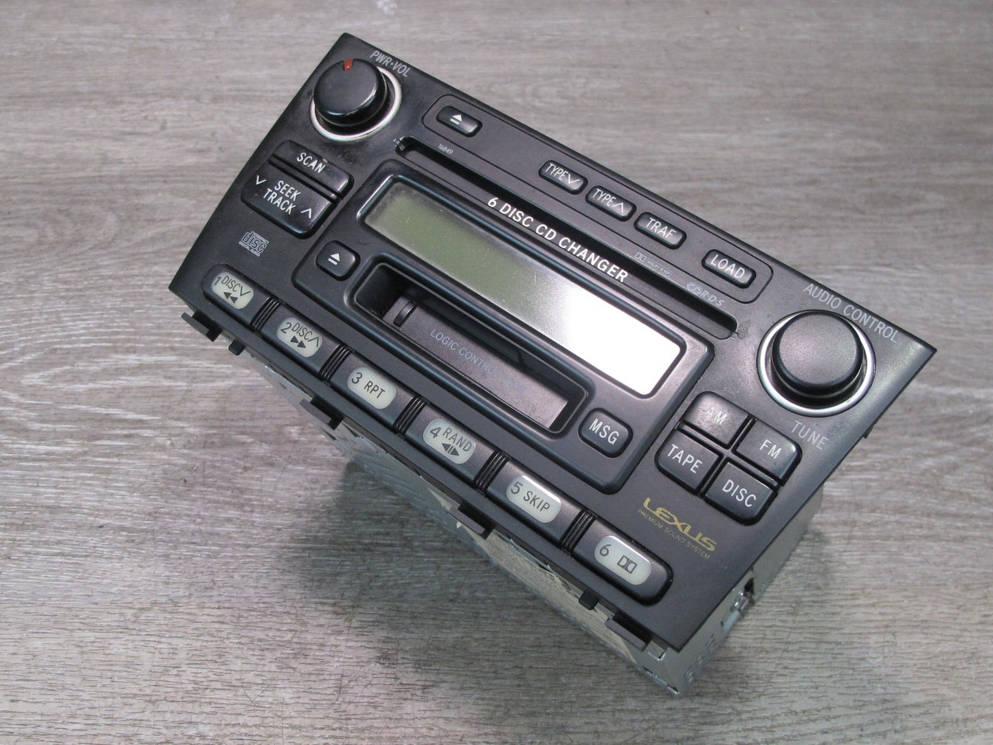 03-05 Lexus JCE10L IS300 Cassette AM FM Radio CD Player Receiver Head Unit OEM