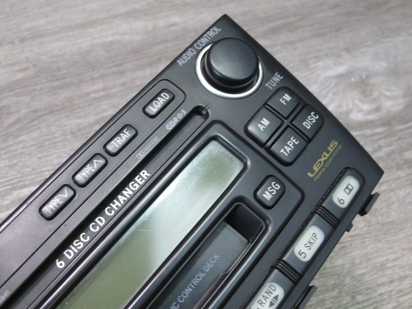 03-05 Lexus JCE10L IS300 Cassette AM FM Radio CD Player Receiver Head Unit OEM