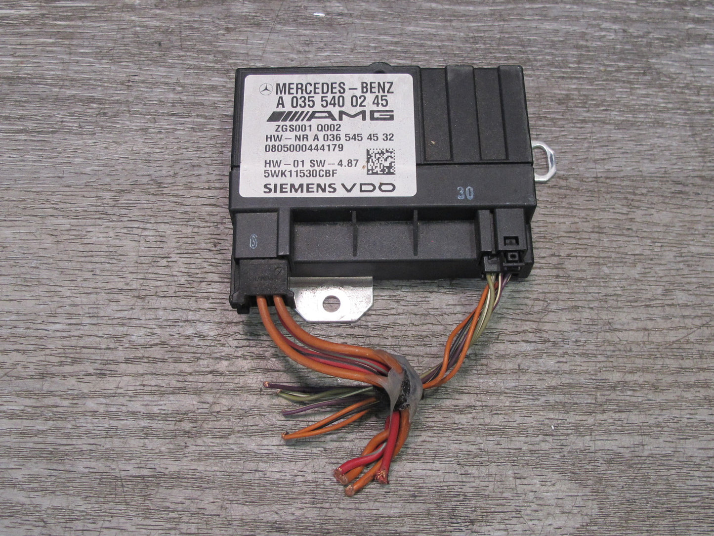 07-11 Mercedes W219 W164 CLS63 ML63 AMG Fuel Pump Motor Control Module OEM