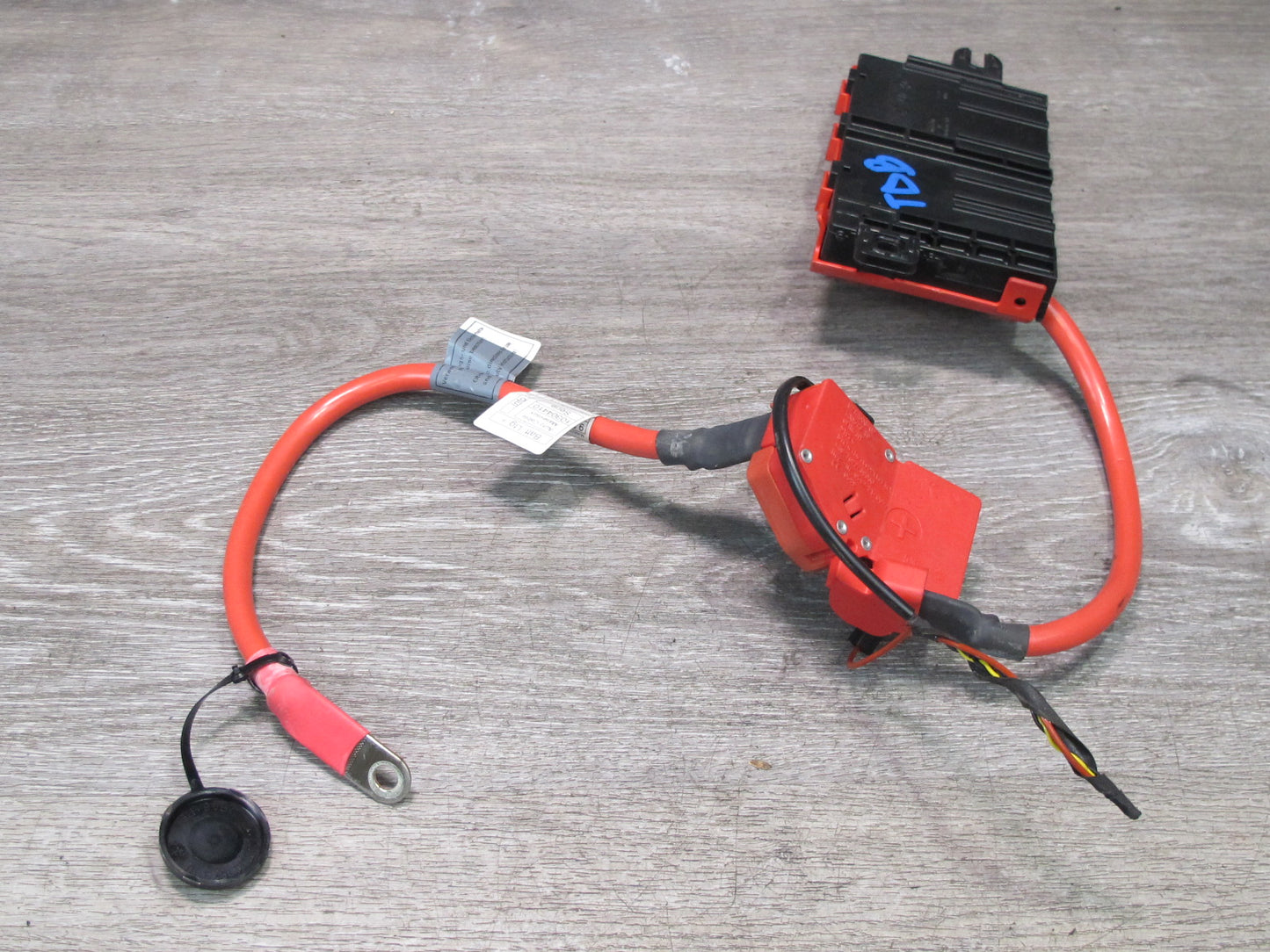 14-18 BMW F30 3-SERIES Positive Battery Fuse Box & Negative Cable Set OEM