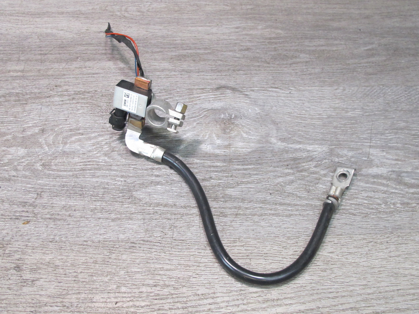 14-18 BMW F30 3-SERIES Positive Battery Fuse Box & Negative Cable Set OEM