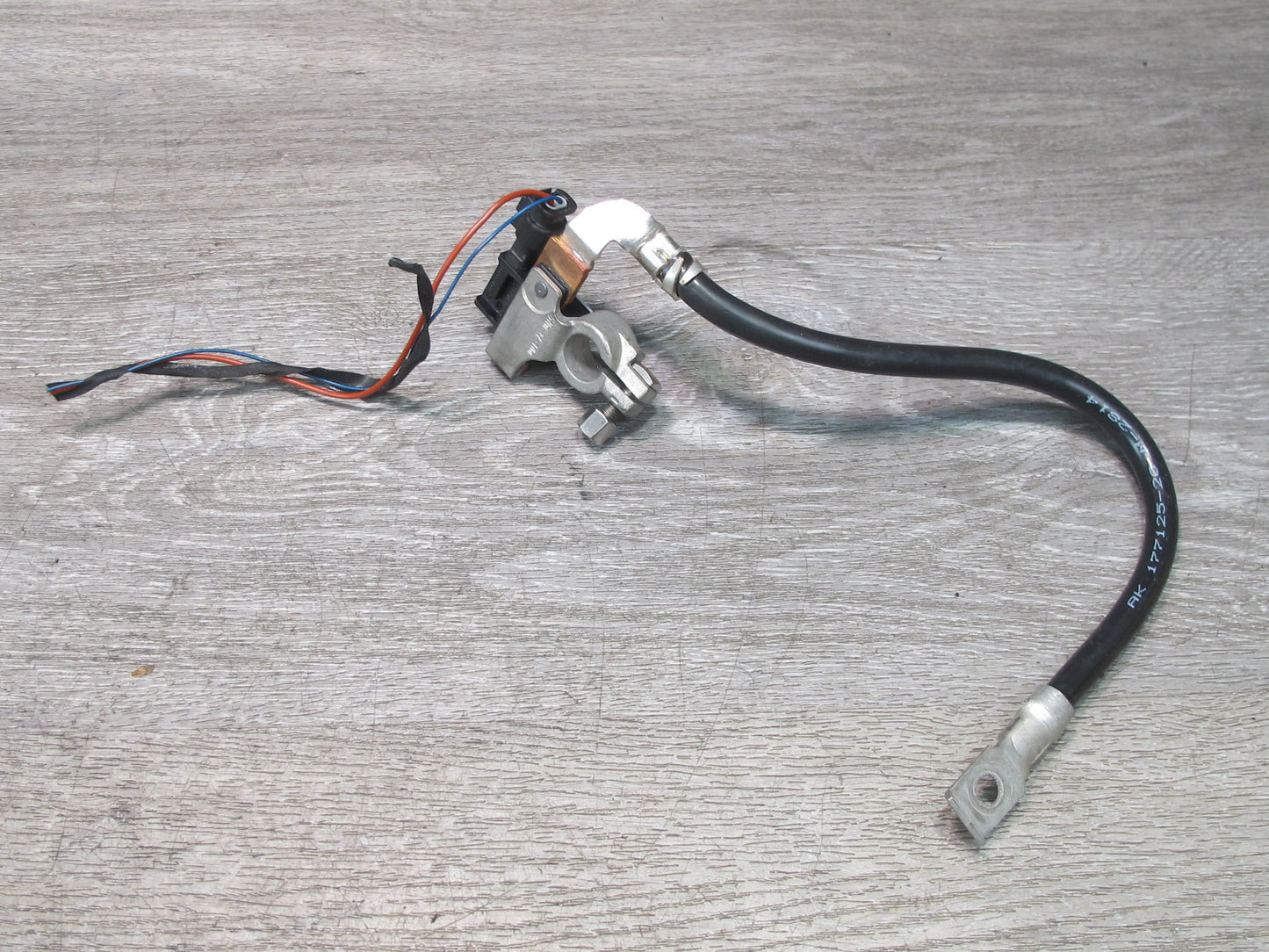 14-18 BMW F30 3-SERIES Positive Battery Fuse Box & Negative Cable Set OEM