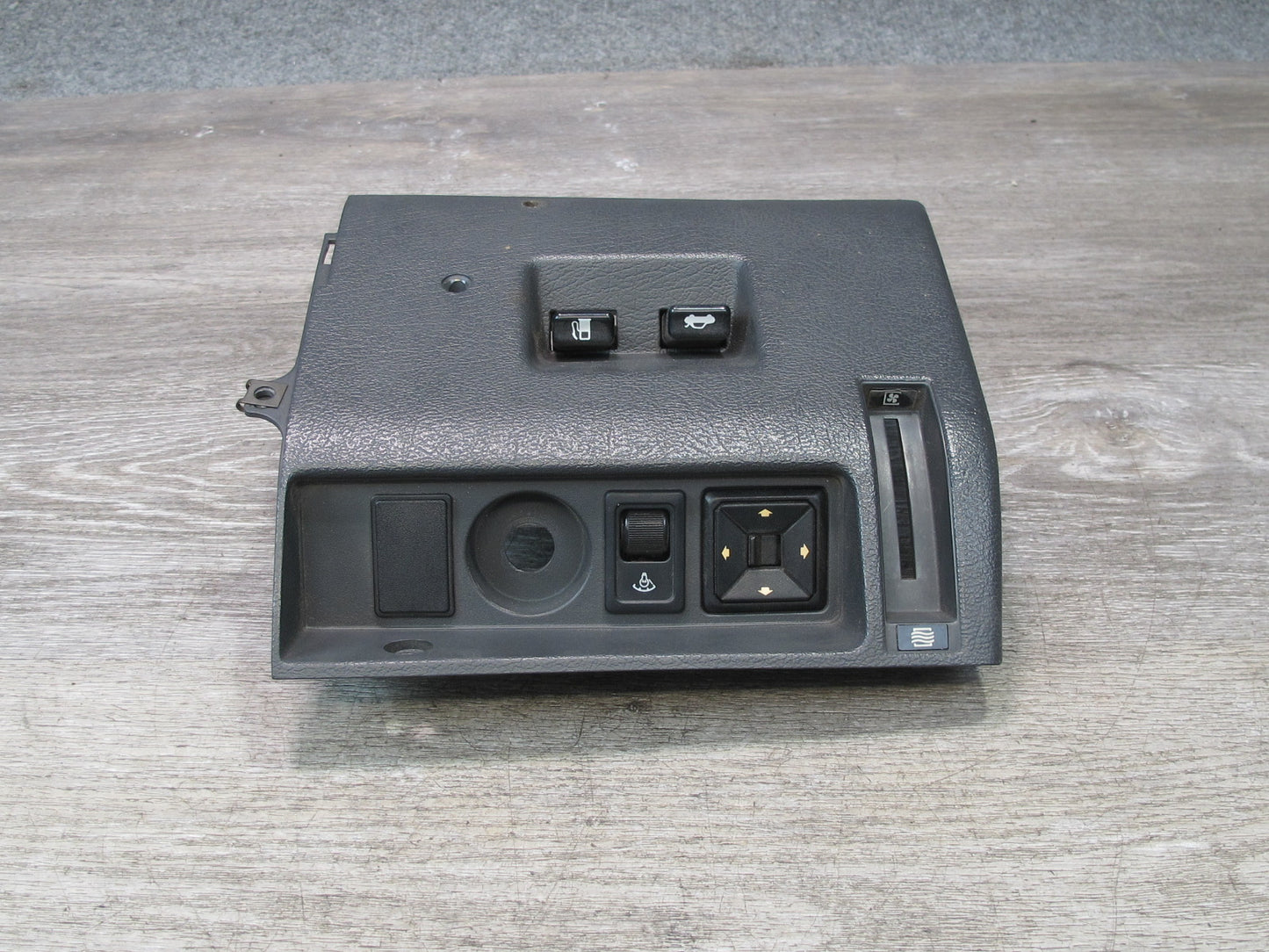 84-85 Mazda RX7 FB Under Dash Trunk Fuel Door Mirror Dimmer Switch w Trim OEM