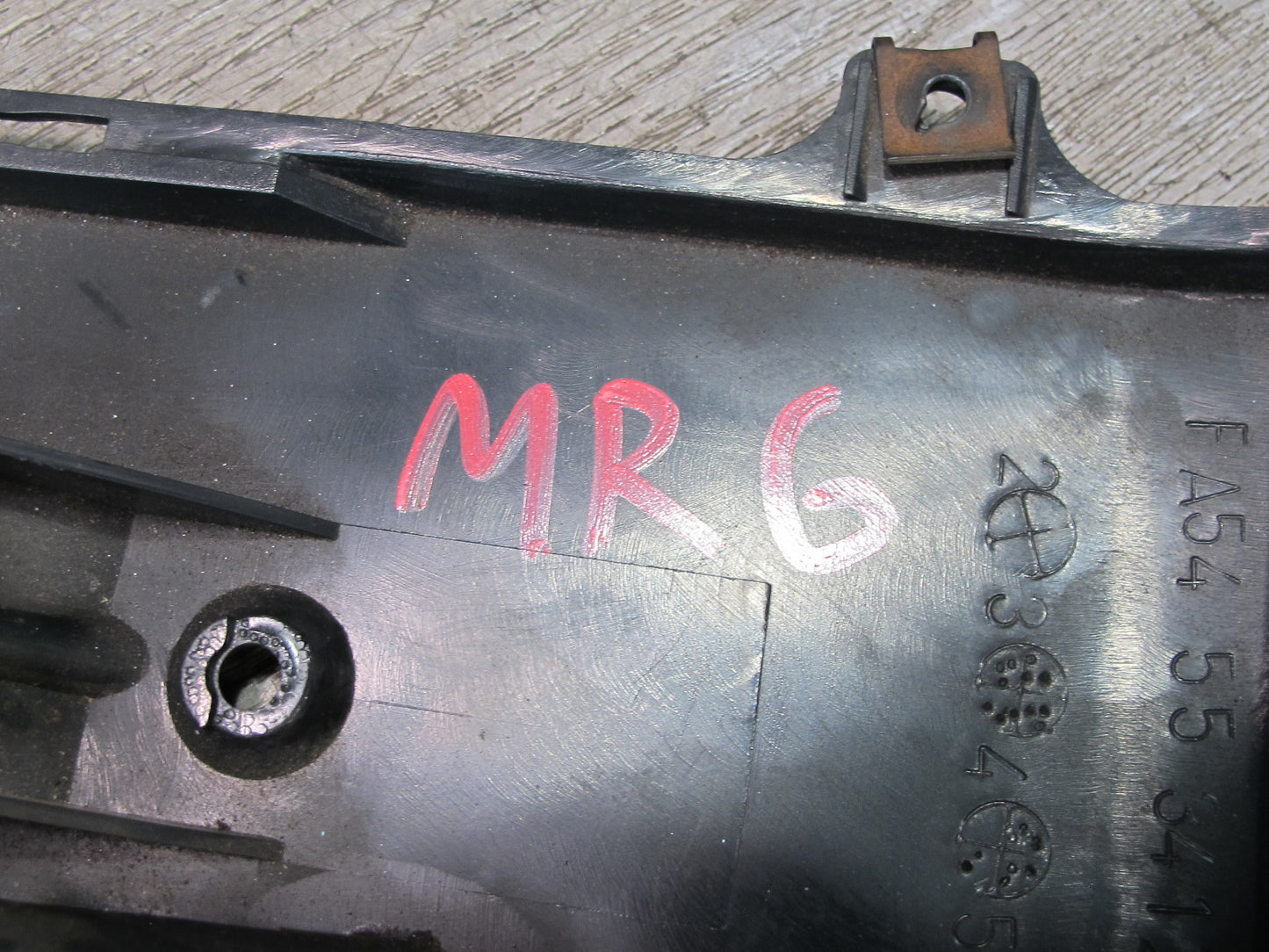 84-85 Mazda RX7 FB Under Dash Trunk Fuel Door Mirror Dimmer Switch w Trim OEM