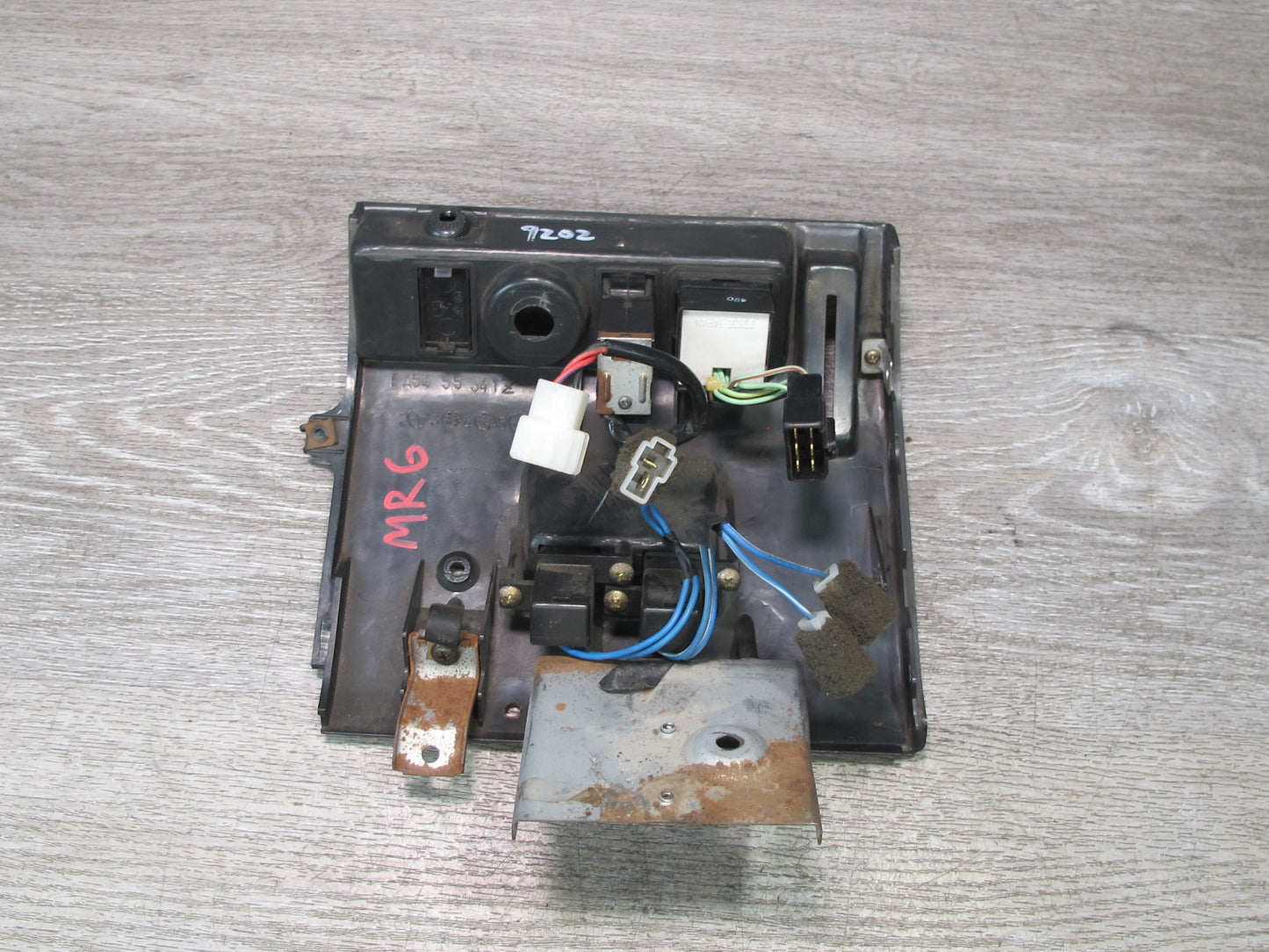 84-85 Mazda RX7 FB Under Dash Trunk Fuel Door Mirror Dimmer Switch w Trim OEM